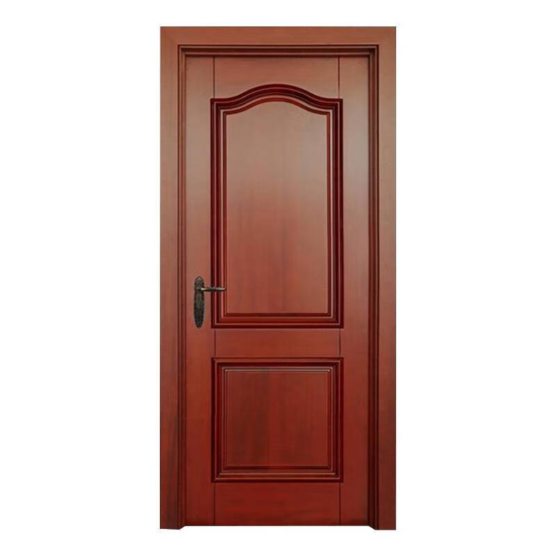 全实木橡胶木门与胡桃木原木门 新中式风格的室内门选择